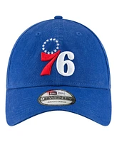 New Era Men's Royal Philadelphia 76ers Team 2.0 9Twenty Adjustable Hat