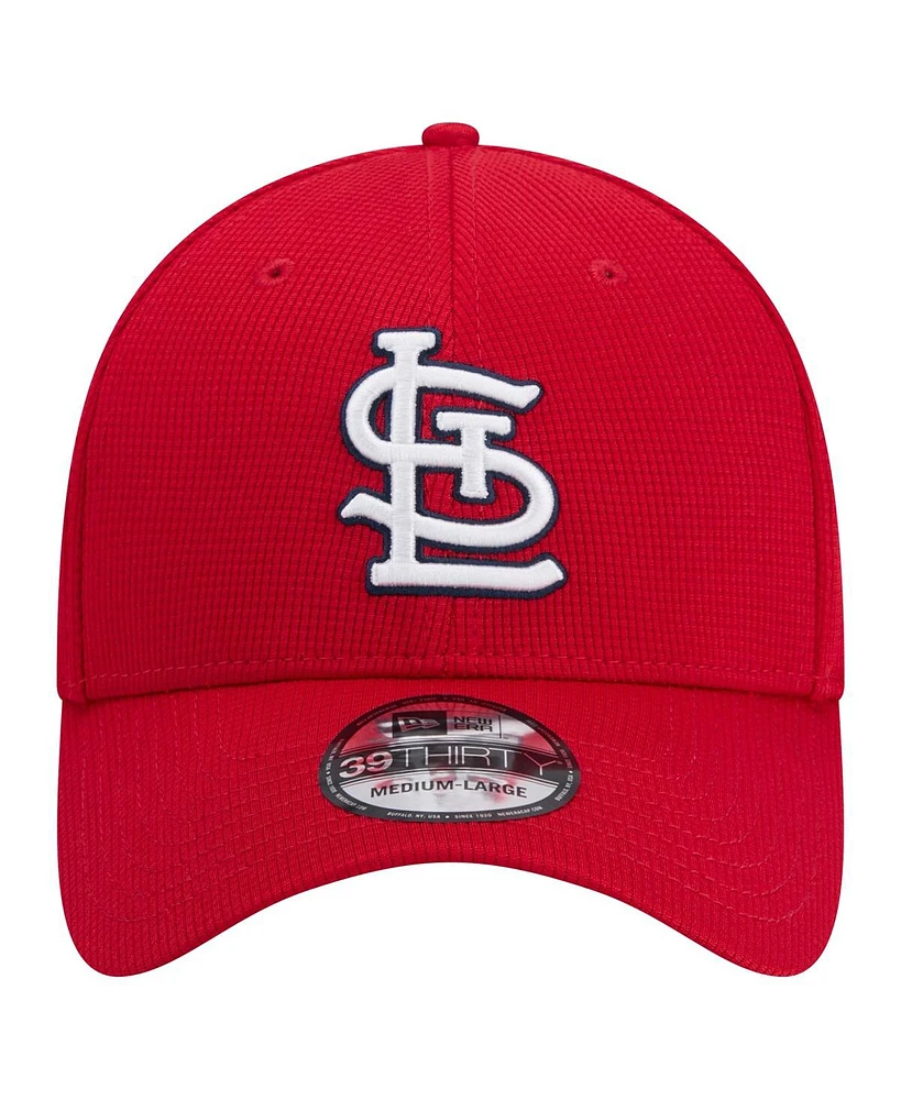 New Era Men's Red St. Louis Cardinals Active Pivot 39Thirty Flex Hat