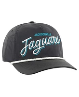 47 Brand Men's Black Jacksonville Jaguars Fairway Hitch brrr Adjustable Hat