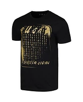 Global Merch Men's Black Bush Paid Full T-Shirt