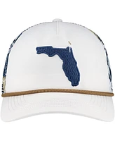 Puma Men's White The Players Tropics Tech Rope Flexfit Adjustable Hat