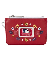 Loungefly St. Louis Cardinals Floral Wrist Clutch