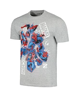 Ecko Unlimited Unisex Heather Gray Spider-Man Scrappy T-Shirt