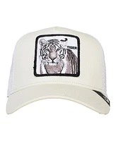 Goorin Bros Men's White Tiger Trucker Adjustable Hat