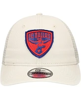 New Era Men's Tan Fc Dallas Game Day 9Twenty Adjustable Trucker Hat