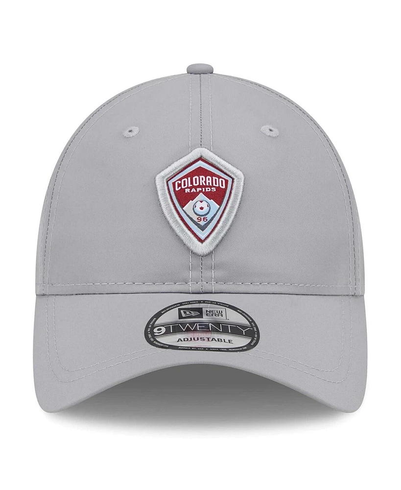 New Era Men's Gray Colorado Rapids Active 9Twenty Adjustable Hat