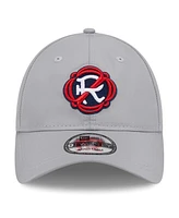 New Era Men's Gray New England Revolution Active 9Twenty Adjustable Hat