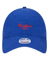 New Era Women's Royal Buffalo Bills Throwback Delicate 9Twenty Adjustable Hat