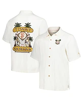 Tommy Bahama Men's White San Francisco Giants Pitcher's Paradiso Button-Up Camp Shirt