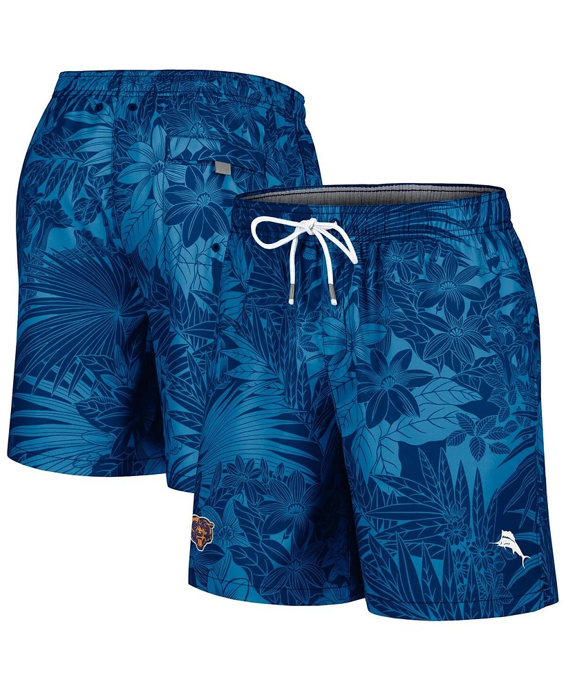 Tommy Bahama Men's Navy Chicago Bears Santiago Palms Board Shorts