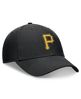 Nike Men's Black Pittsburgh Pirates Evergreen Club Performance Adjustable Hat