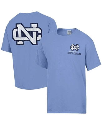 Comfortwash Men's Light Blue North Carolina Tar Heels Vintage-like Logo T-Shirt