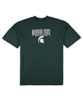 Profile Men's Green Michigan State Spartans Big Tall 2-Pack T-Shirt Flannel Pants Set