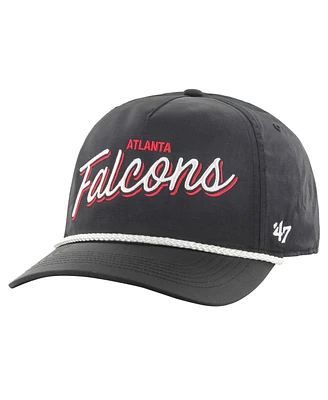 47 Brand Men's Black Atlanta Falcons Fairway Hitch brrr Adjustable Hat