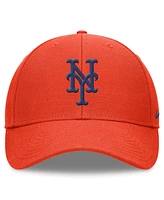 Nike Men's Orange New York Mets Evergreen Club Performance Adjustable Hat