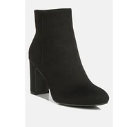 London Rag Women's Alysia Block Heel Ankle Boots