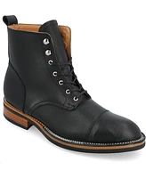 Taft Men's Legacy Lace-up Rugged Stitchdown Cap-Toe Boot