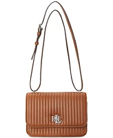 Lauren Ralph Quilted Nappa Leather Small Sophee Bag