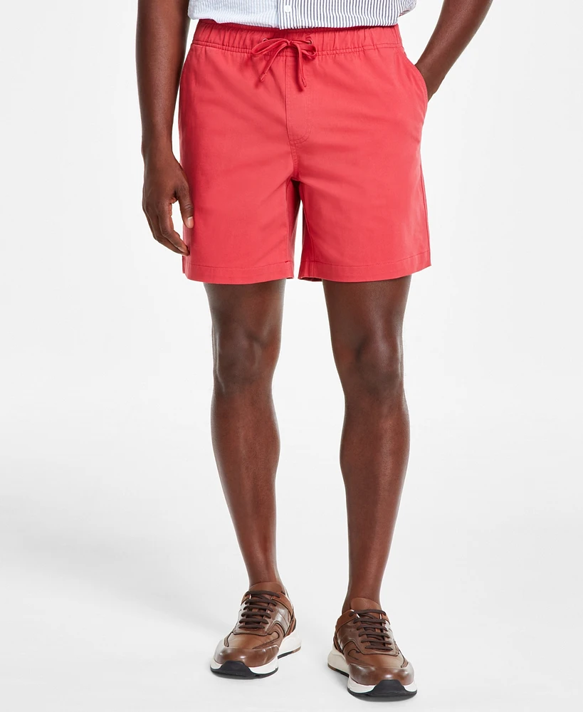 Club Room Men's Regular-Fit 7" Drawstring Shorts, Created for Macy's