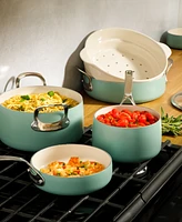 Bloomhouse 4 Piece Enamel Cookware Set