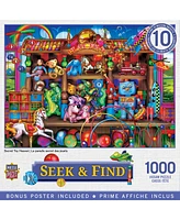 Masterpieces Seek & Find - Secret Toy Heaven 1000 Piece Jigsaw Puzzle