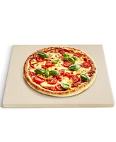 Chefsspot Pizza Stone for Grill and Oven - 12" x 12" Cordierite Pizza Baking Stone