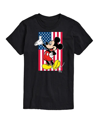 Hybrid Apparel Mickey Flag Mens Short Sleeve Tee