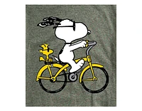 Hybrid Apparel Peanuts Bike Mens Short Sleeve Tee