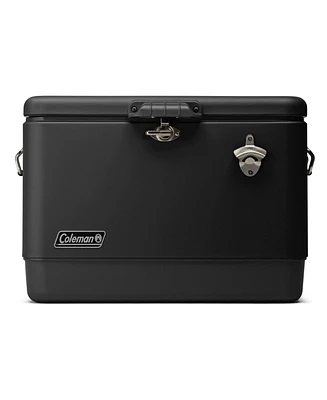 Coleman Reunion 54 Qt. Steel Belted Matte Cooler, Midnight