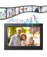 Sungale 14 in Digital Photo Frame, Black, 1366x768, Multimedia/Sd/Usb Support