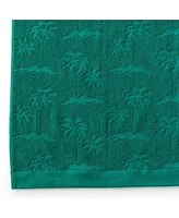 Lands' End Woven Jacquard Beach Towel