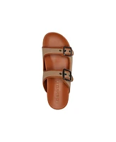 Coach Men's Canvas Buckle Strap Sandal