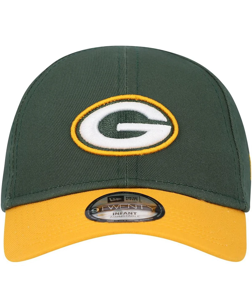 New Era InfantGreen/Gold Green Bay Packers My 1st 9Twenty Adjustable Hat