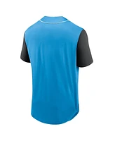 Fanatics Branded Men's Blue Charlotte Fc Balance Fashion Baseball Jersey