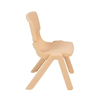 10 Pack Plastic Stackable School Chair With 10.5" Seat Height