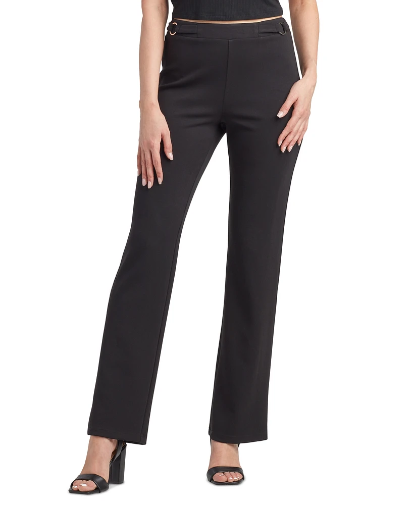 Bcx Juniors' Lightweight High-Rise Pull-On Pants