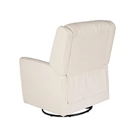 Dara 3-In-1 Traditional Manual Recliner Rocker Swivel Glider Chair