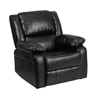 Emma+Oliver Recliner With Bustle Back And Padded Arms