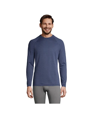 Lands' End Men's Crew Neck Expedition Thermaskin Long Underwear