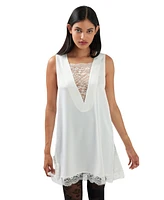 Belle & Bloom Women's After Party Lace Mini Dress