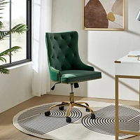 Adelaida Contemporary Task Chair with Tufted Back