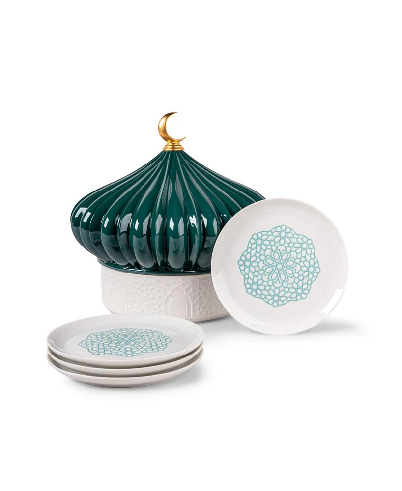 Lladro Majestic Nights Box with Plates