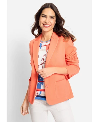 Olsen Women's Pique Blazer