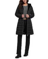 Guess Women's Faux-Fur-Lined Hooded Puffer Coat