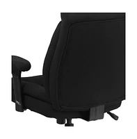 Emma+Oliver 400 Lb. Big & Tall Mid-Back Deep Tufted Ergonomic Task Office Chair & Arms