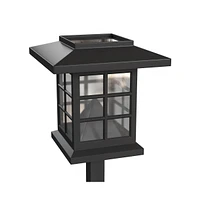 Lantern Style All-Weather Outdoor Led Solar Lights, Powered Lights For Pathway, Garden, & Yard - Set Of 8