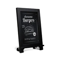 Hanging Or Tabletop Chalkboard With Legs/Wedding Table Sign/Kitchen Countertop Memo Board