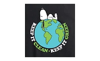 Hybrid Apparel Trendy Plus Snoopy Clean Earth Graphic T-Shirt