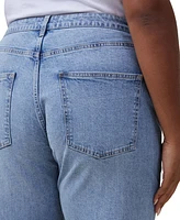 Cotton On Women's Curvy Stretch Wide Jean