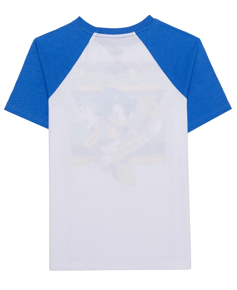 Sonic Big Boys Graphic Print T-Shirt